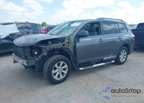 2011 Toyota Highlander Se V6 из США, поврежденный, VIN 5TDZK3EH8BS040070